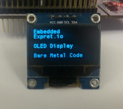 Working with STM32 and Displays: SSD1306 I2C OLED display ...