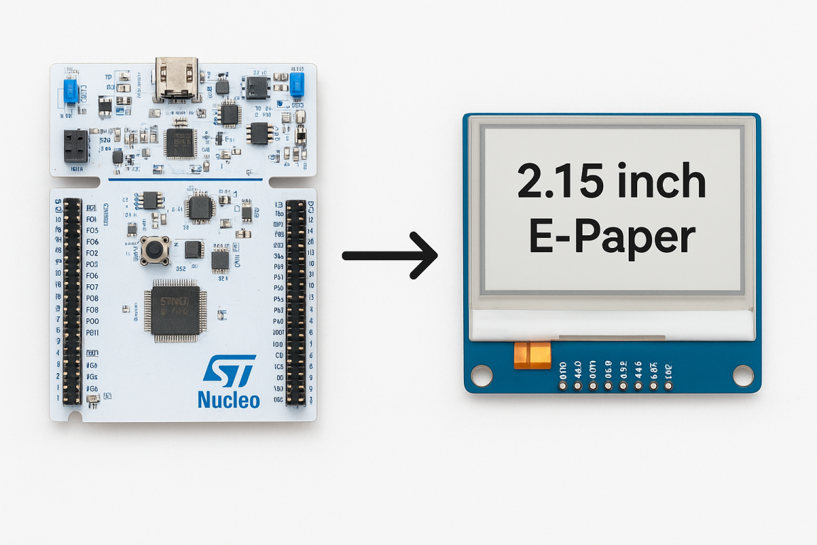 Working with STM32 and E-Ink Display Part 1: Introduction and ...
