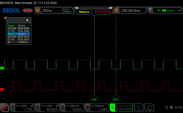 STM32 Timers Applications: Timer Synchronisation Trigger Mode ...