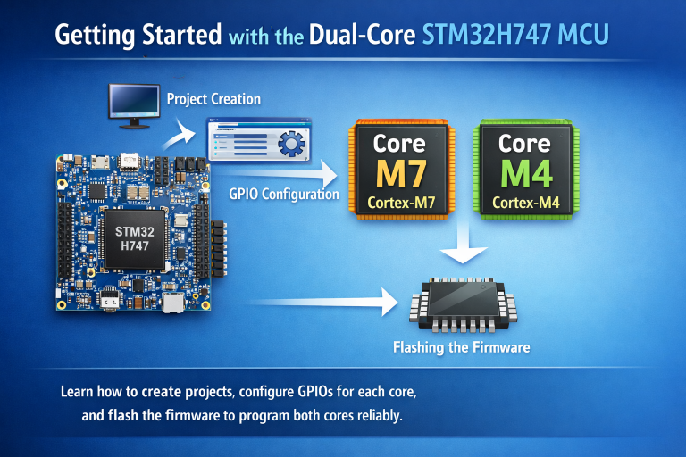 Getting Started with STM32H7 Dual Core: How to Flash the Firmware ...