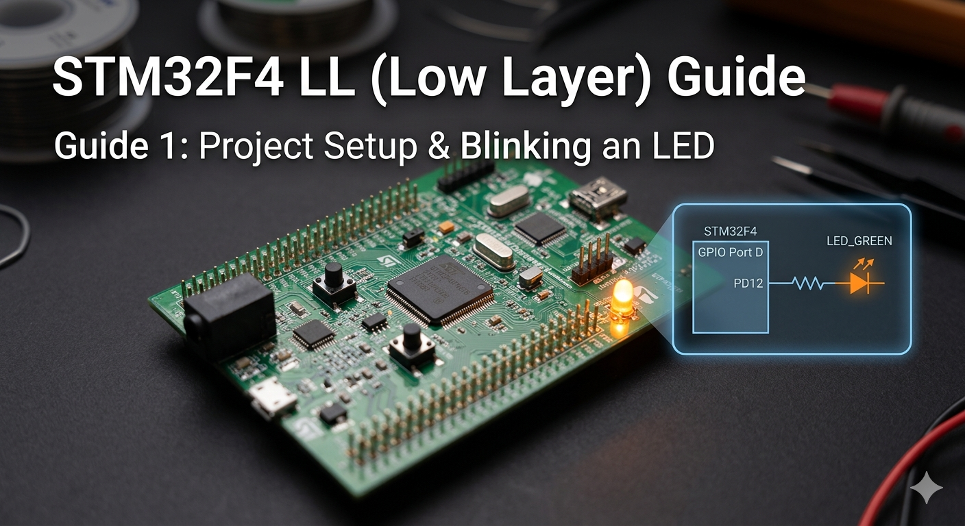 Getting Started with STM32 Low Layer (LL): Blinking an LED ...